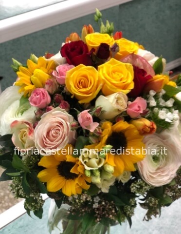 mazzo mix fiori assortiti