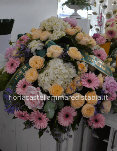 Cuscino funebre donna