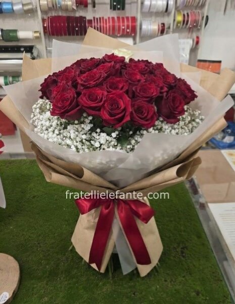 50 rose rosse + 1 Bianca  OFFERTA PROMO SOLO ONLINE