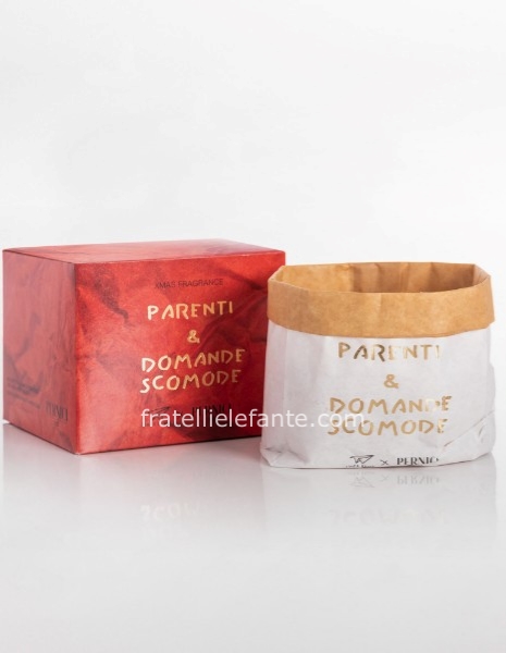 Pensieri Stropicciati: Parenti & Domande Scomode * Candela 450 gr