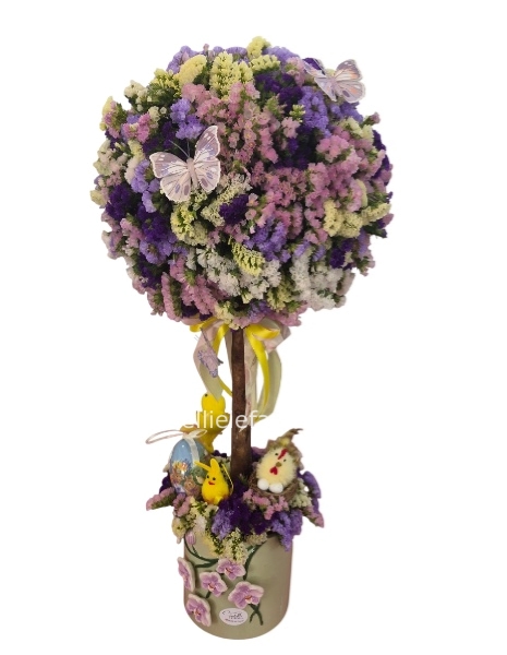 Albero di Pasqua floreale